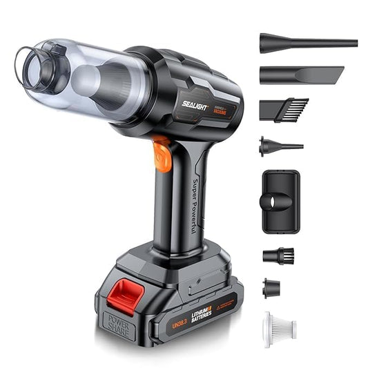 Wireless Handheld Car Vacuum Cleaner - 3-in-1 High Power 18000PA