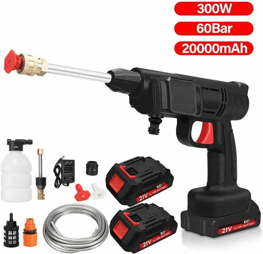 48V Cordless Car Washer - 300W Portable Pressure Washer