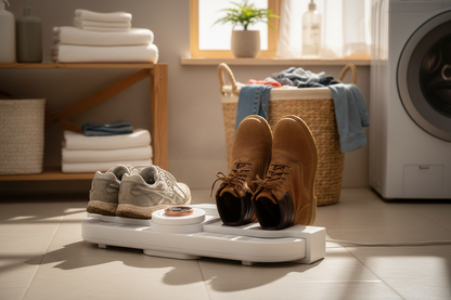 Electric Shoe Dryer - Bathroom Lifestyle