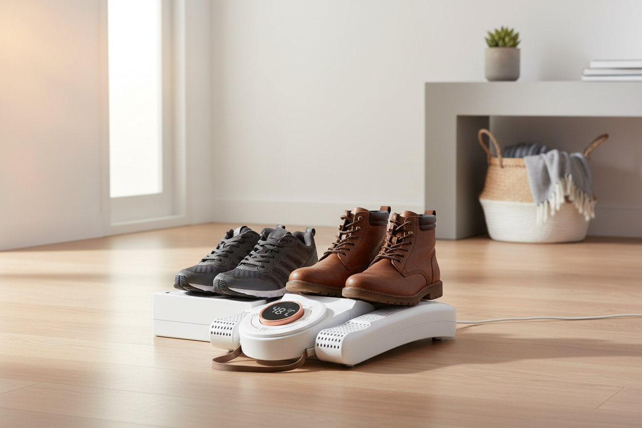 Electric Shoe Dryer - Home Entryway Lifestyle