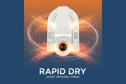 Electric Shoe Dryer - Bold Ad Poster