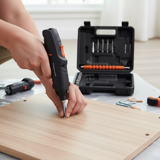 Using cordless screwdriver for DIY