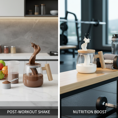 Mixing protein shake